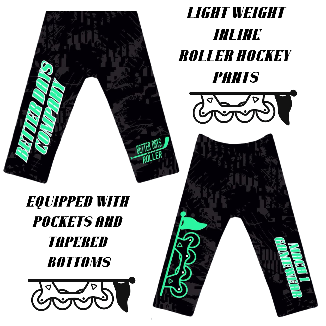 Better Days Inline Roller Hockey Pants