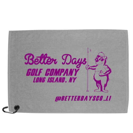 Better Days Golf Towel