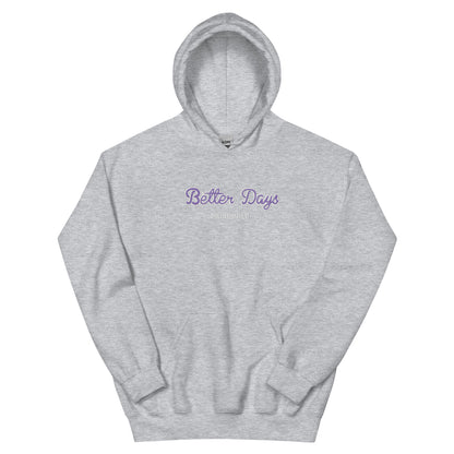 Long Island Lifestyle Embroidered Hoodie - Better Days Company Long Island: Roller Hockey & Golf Lifestyle Wear