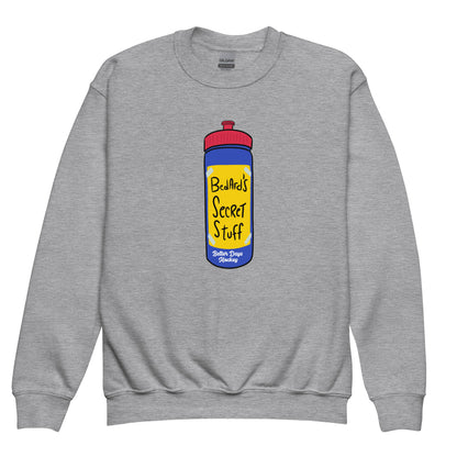 YOUTH Bedard’s Secret Stuff Hockey Crewneck - Better Days Company Long Island: Roller Hockey & Golf Lifestyle Wear